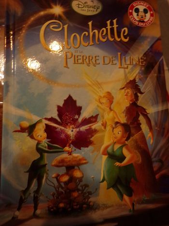 Livre Clochette et  la pierre de Lune Disney club du livre