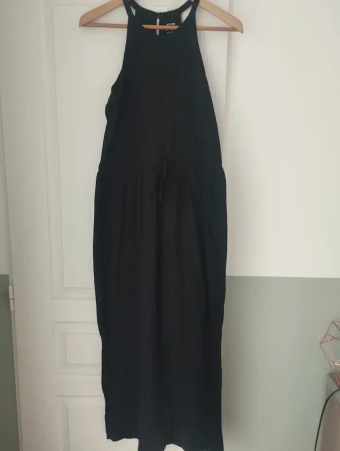Robe longue noire kiabi