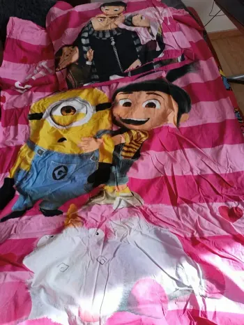 Parure de lit enfant - housse de couette Les Minions - lit 1 personne