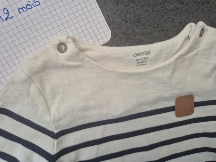 Tee Shirt coton Obaibi - photo numéro 3
