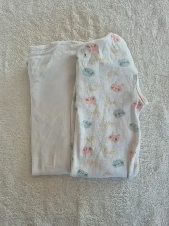 Lot 2 bodies manches courtes Tex Baby
