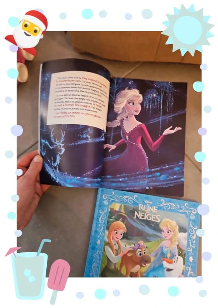 Lot livres la reine des neiges - photo numéro 2