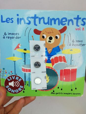 Livre sonore. Les instruments. Vol2