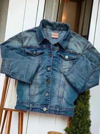 Blouson de jeans 🌹L/40🌹 effet vieux jeans