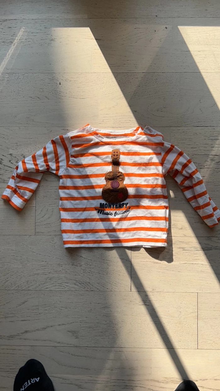 T-shirt rayé 18 mois