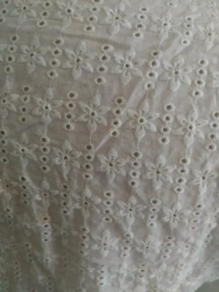 Blouse chemisette blanche stylé rétro Lovie & co t 38 m - photo numéro 9