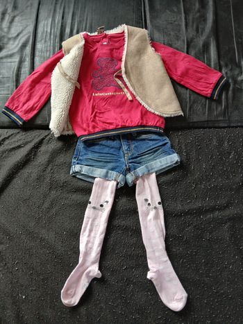 Ensemble 4 pièces 24 mois fille