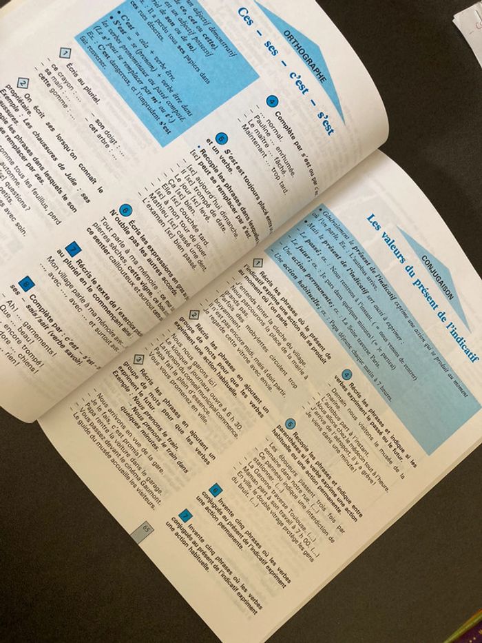 Nathan exercices français élémentaire cm1 fiche - photo numéro 4