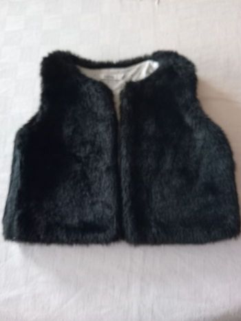 Veste Fourrure sans manches  - Taille 2 ans