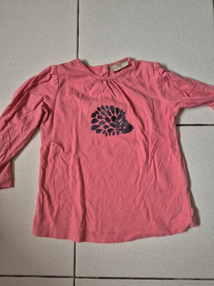 Lot de 7 tee shirts manches longues filles - photo numéro 2