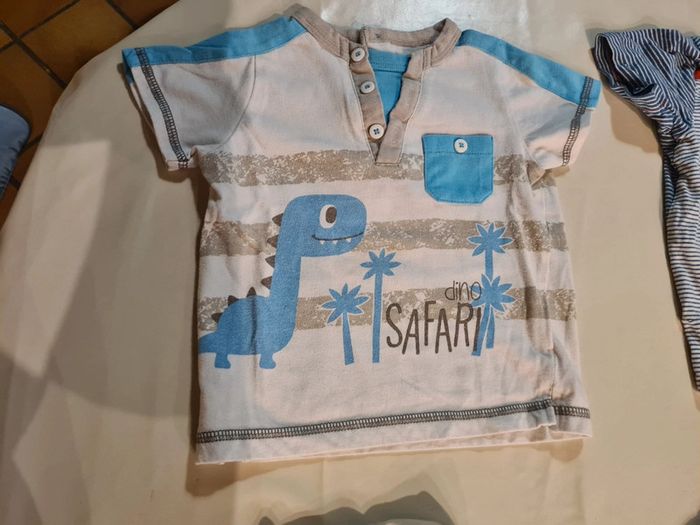 Lot 6 t shirts manches courtes 12M DPAM Orchestra Kiabi - photo numéro 3