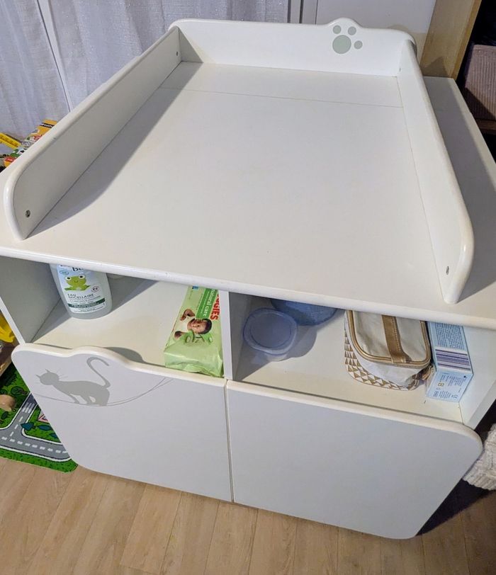 Table à Langer avec rangements