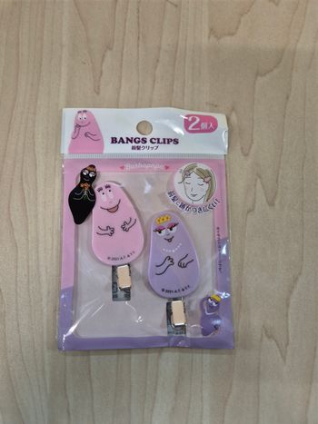 Set 2 pinces à cheveux Barbapapa