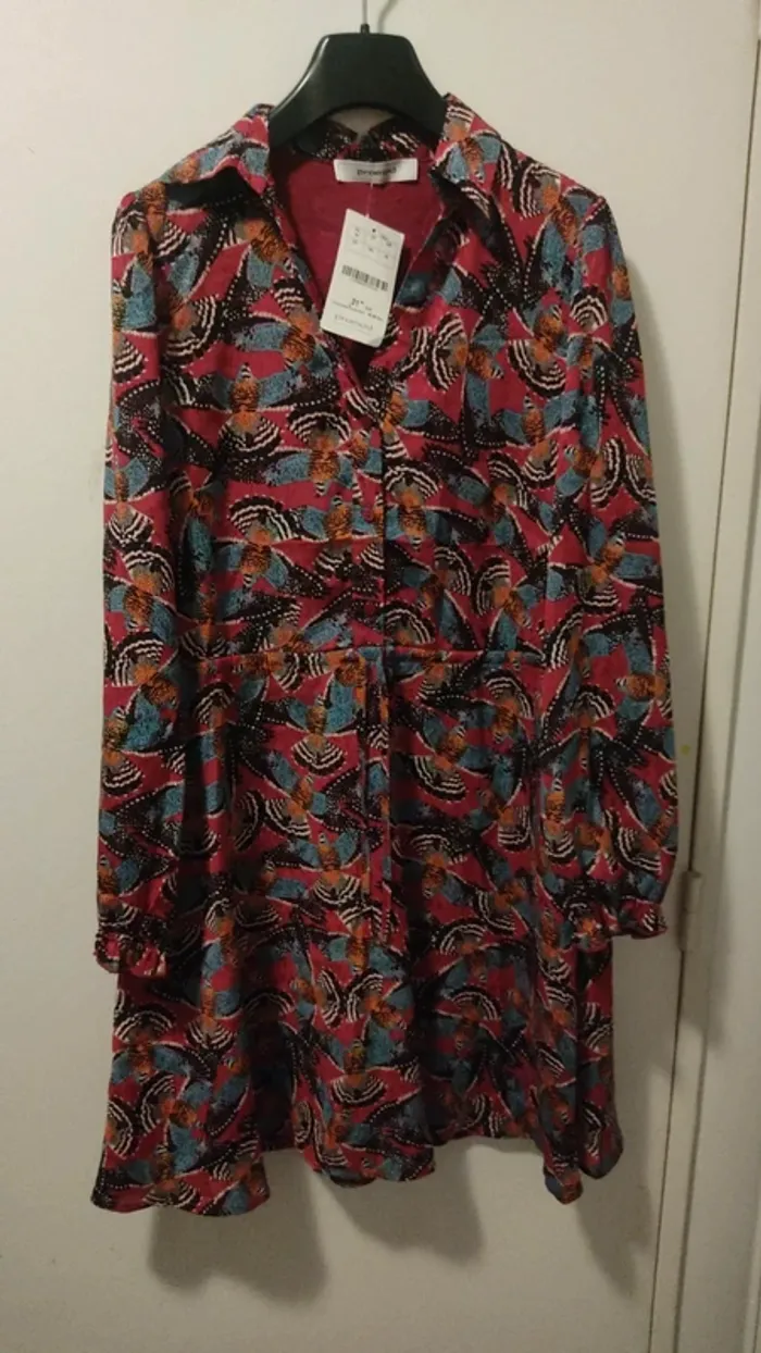 Promod Robe multicolore taille 36 neuf