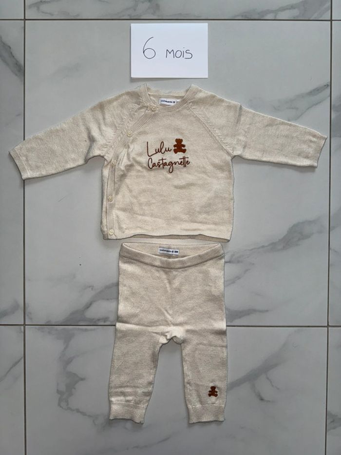 Ensemble lulu castagnette 6 mois