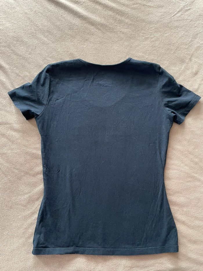 T-shirt noir femme Plein le Q by Guedj taille M - photo numéro 4