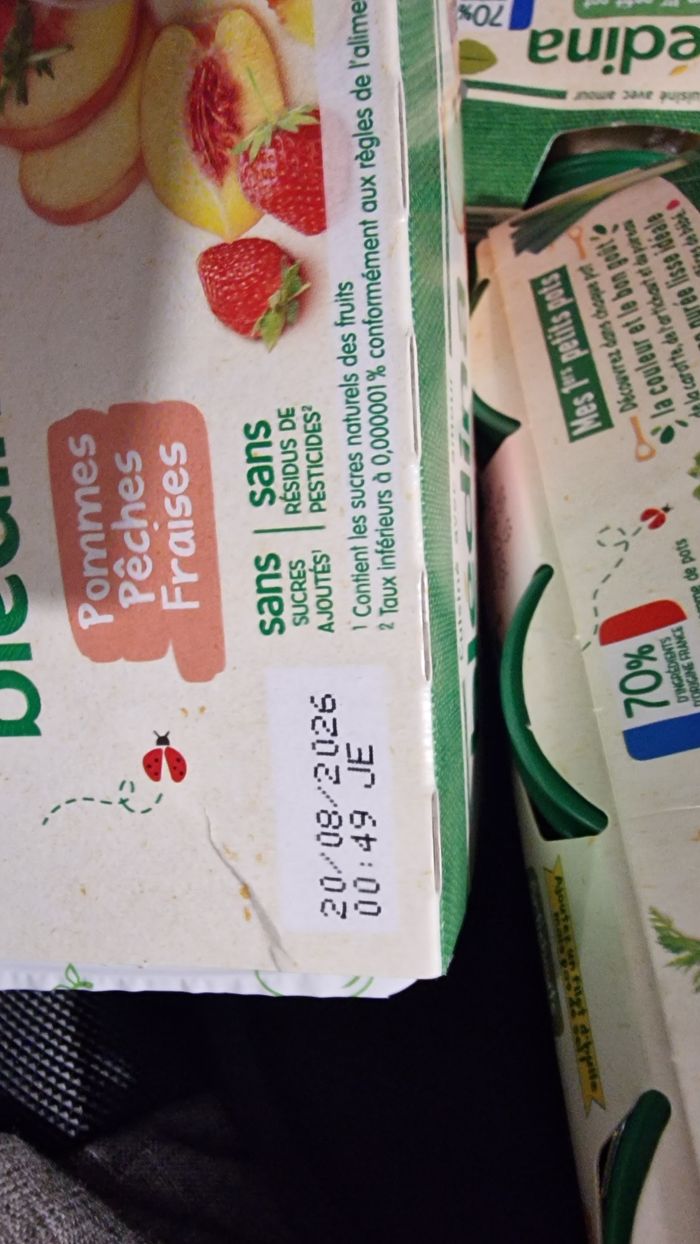 40 pots de melange comptes et legumes date lointaine - photo numéro 2