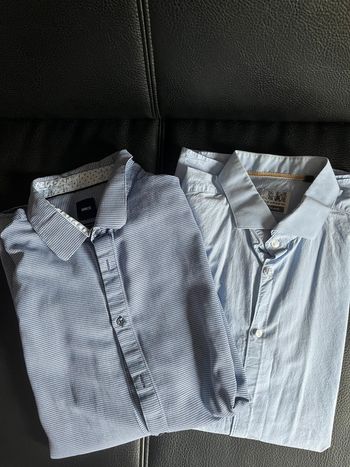 Lot de 2 chemises manches longues homme Devred et Brice