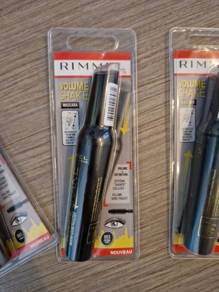Lot de 4 mascara neuf sous blister rimmel - photo numéro 2