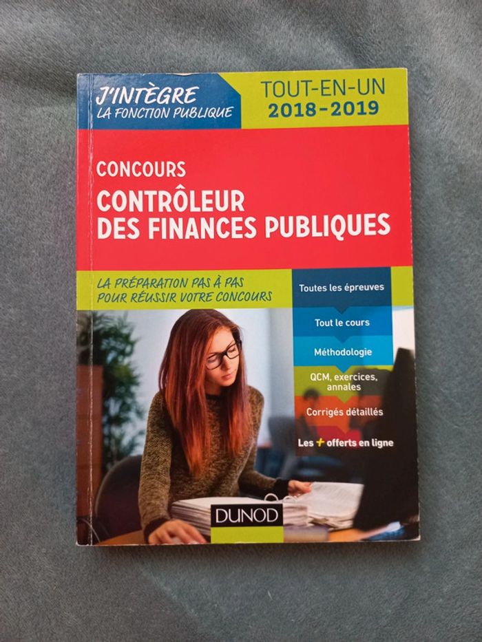 Livre concours Contrôleur des finances publiques