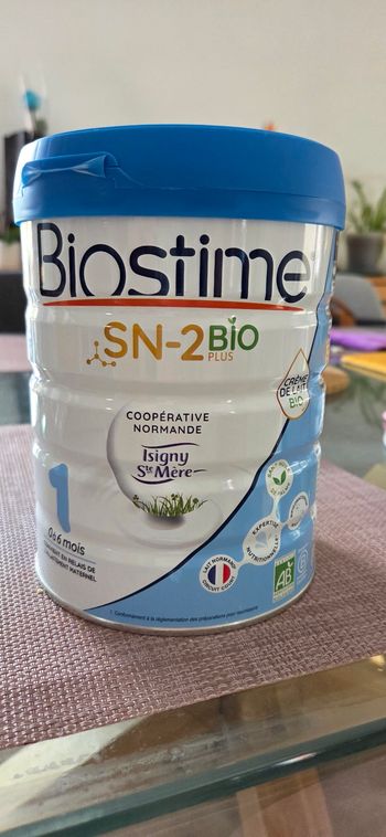 Lait neuf biostime 1er âge