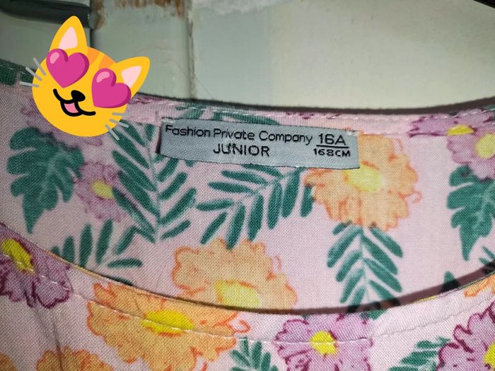 Robe fleur 16 ans fashion private company - photo numéro 2