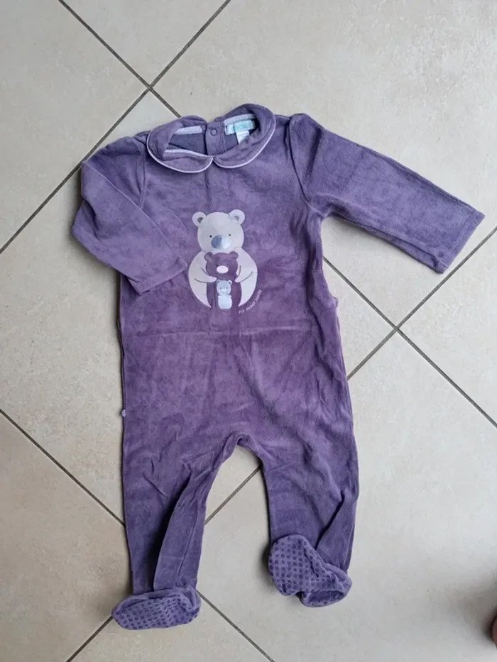 Pyjama col claudine