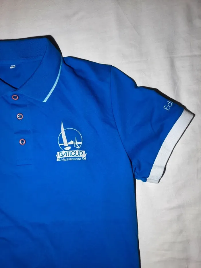 Polo vintage bleu - photo numéro 3