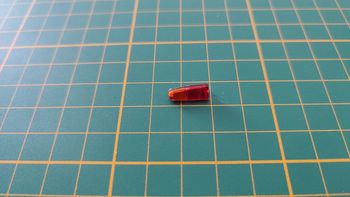 Phare arrière droit pièce détachée miniature Altaya Renault Alpine A110 Wrc 1/18 1/18e 1/18ème #C10