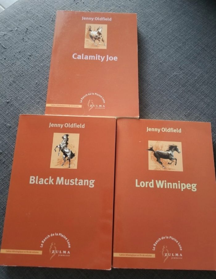 Lot de 3 livres "Le Ranch de la Pleine Lune"