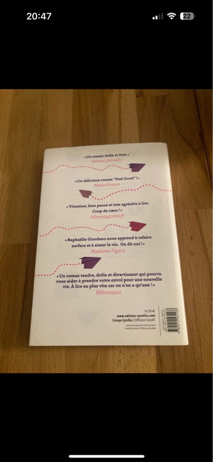 Livre Ta deuxième vie commence quand tu comprends que tu n’en as qu’une de Raphaëlle Giordano - photo numéro 2