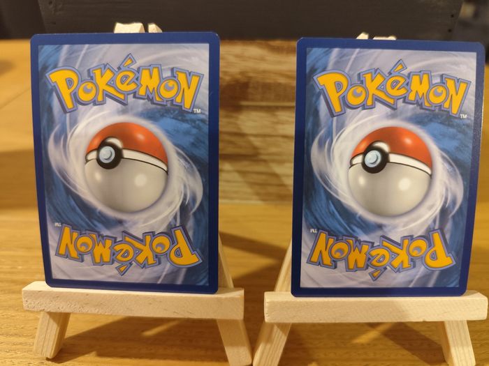 Lot 2 cartes Pokémon Fable nébuleuse Félicanis ex Fortusimia ex neuve - photo numéro 4