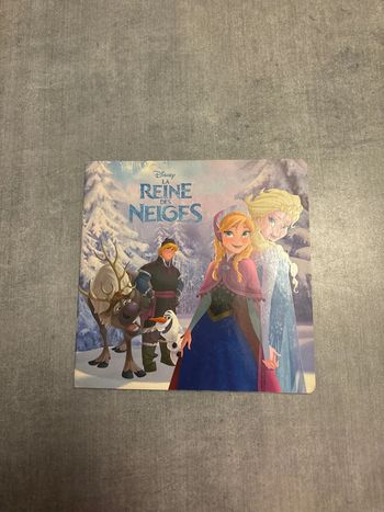 Livre Disney, la reine des neiges
