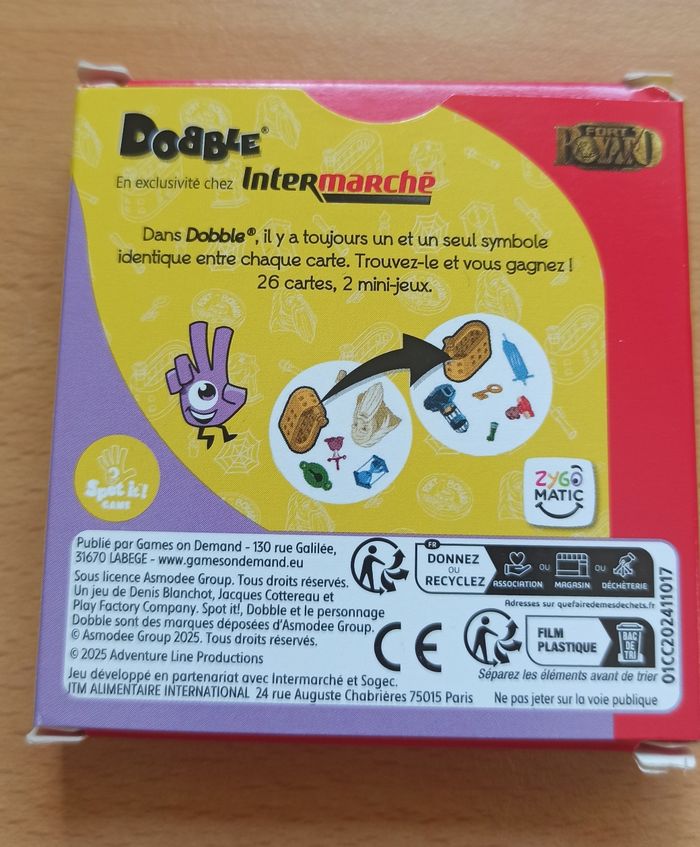 Jeu dobble de Fort Boyard - photo numéro 2