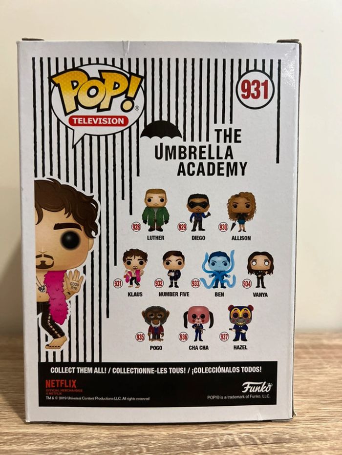 Funko Pop Umbrella Academy - photo numéro 2