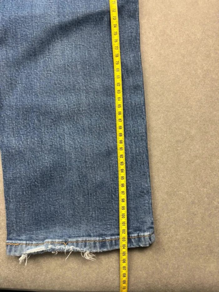 Jean pantalon coupe droite 514 levis bleu W38 L30 - photo numéro 9