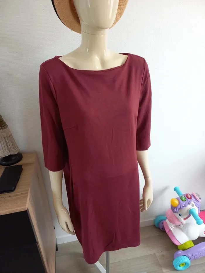Robe bordeaux L - photo numéro 7