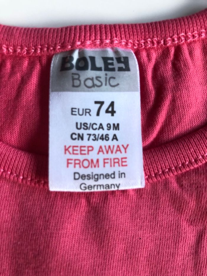 T-shirt fille rose - photo numéro 3