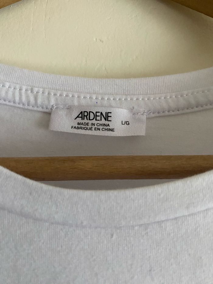 Top court blanc ardene - photo numéro 4
