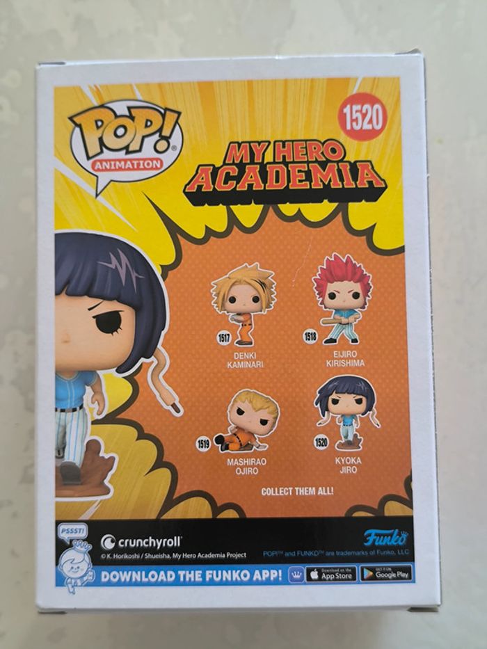 Funko Pop! My Hero Academia Kyoka Jiro 1520 - photo numéro 4