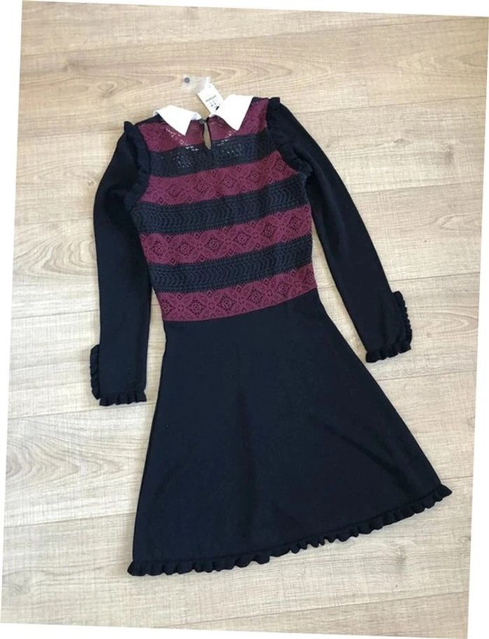 Robe tricot neuve à manches longues Morgan taille XS (taille petit) - photo numéro 2