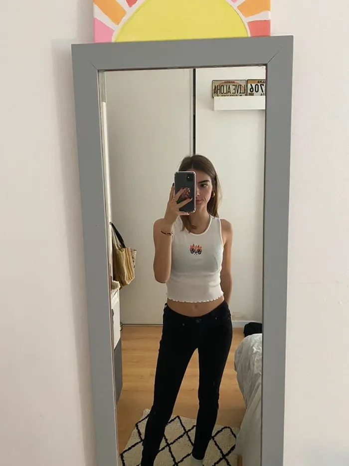 Débardeur blanc