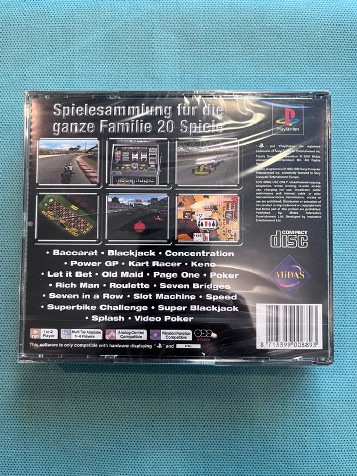 Family Games Compendium Bigbox Blister - Playstation 1 - photo numéro 2