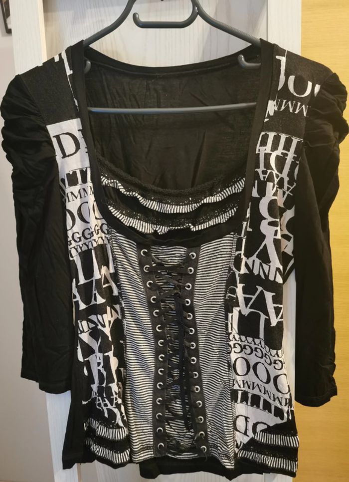 t-shirt manches longues taille M