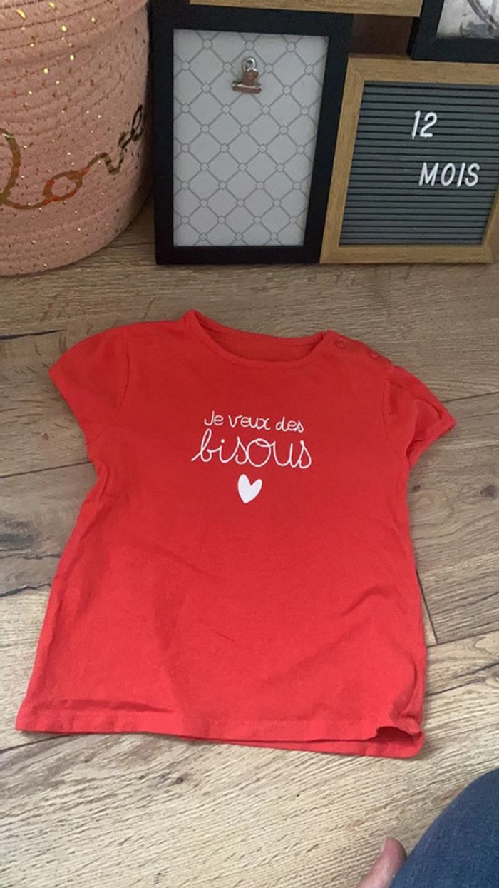 Tee shirt 12 mois