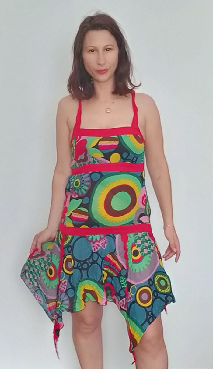 Robe été colorée Coline - photo numéro 2