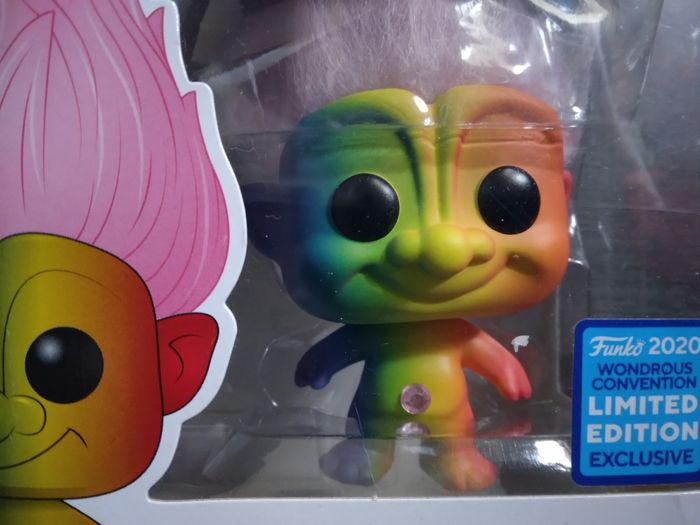 Funko pop 03 troll pink neuf - photo numéro 3