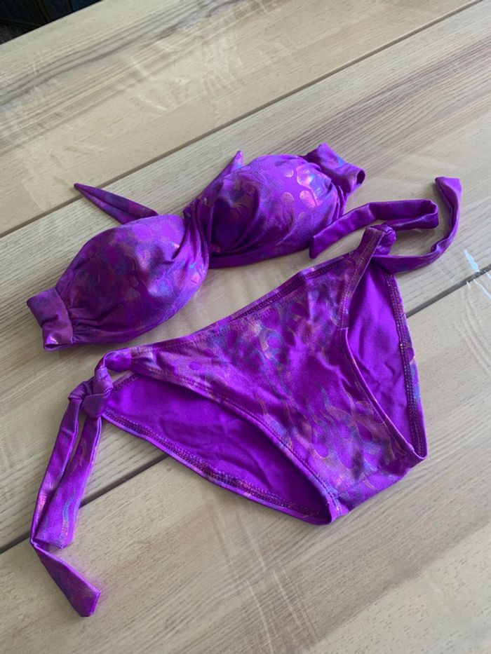 Ensemble maillot de bain bikini taille S/M - photo numéro 3