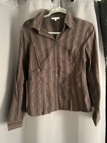 Chemise marron