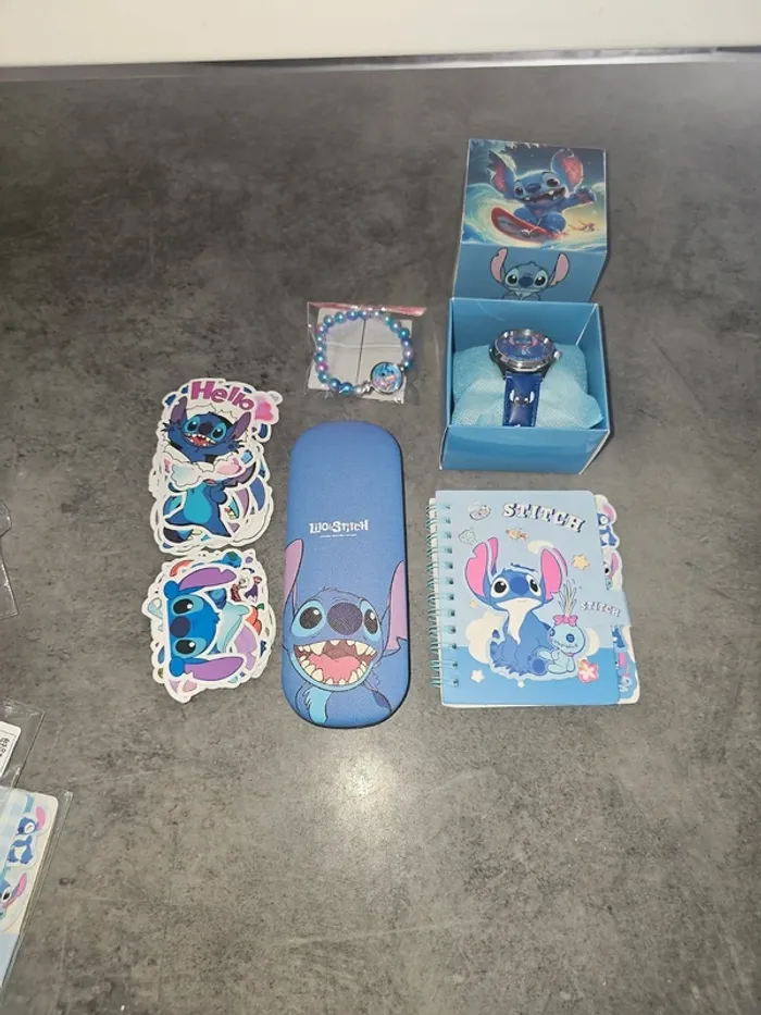 [NEUF] Lot d'accessoires Stitch